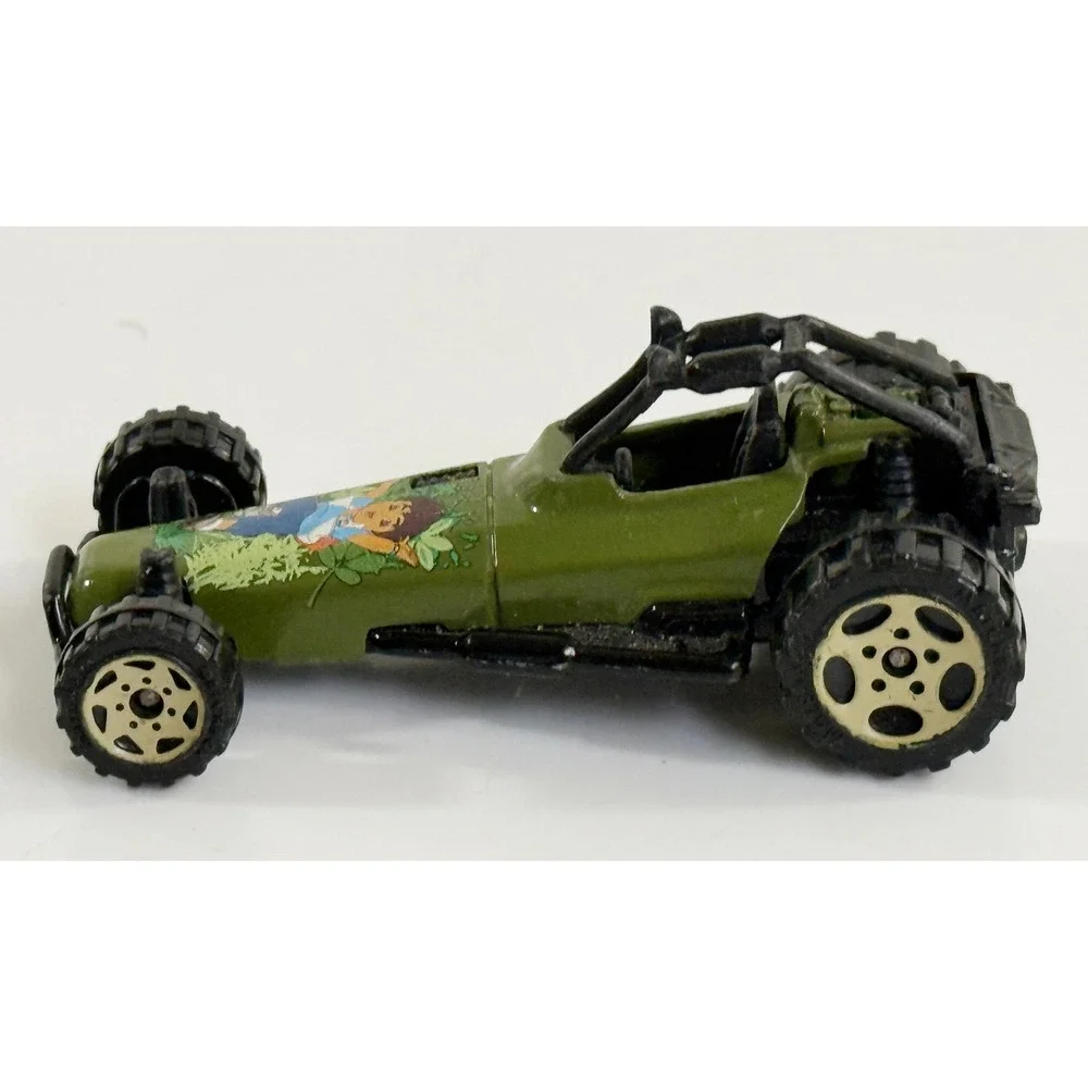 Matchbox Dune Buggy Kids 1:64 Green Go Diego Go Off-Road Toy Car 2006